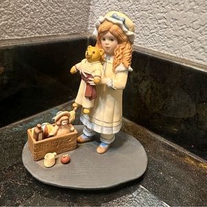 Jan Hagara Vintage Beckys Toys Porcelain Figurine